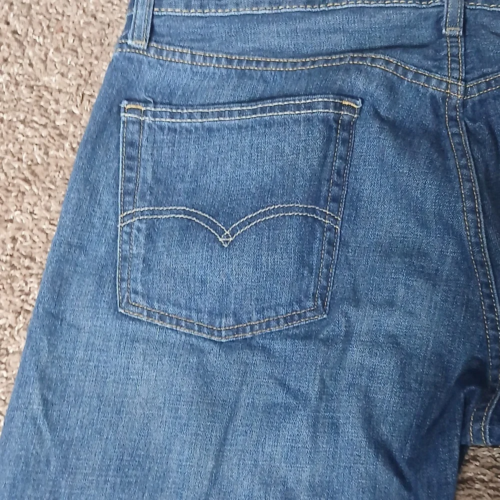 Levi's Classic Straight Fit Denim Jeams Size W36 L34 - Picture 7 of 14